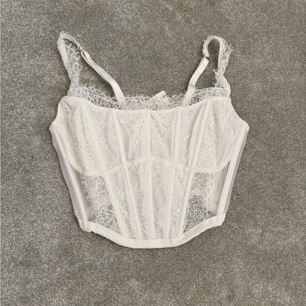 Victoria's Secret White Corset